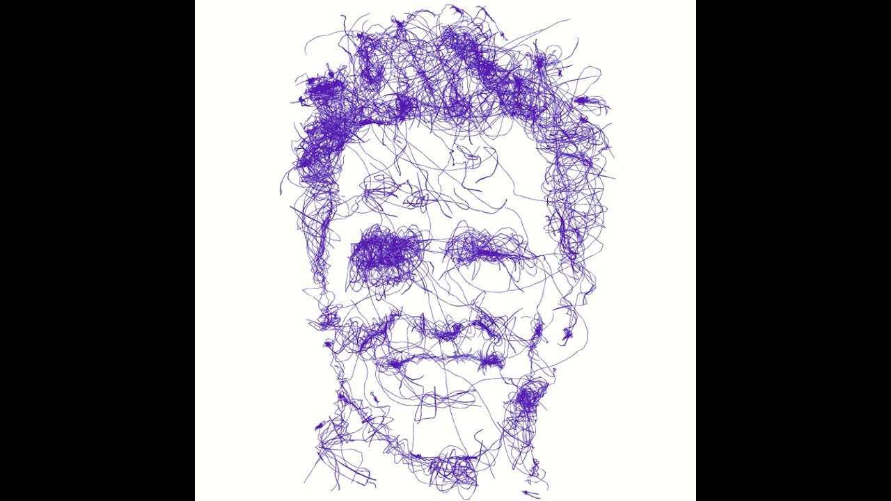 Jim Carrey AI drawn NFT on Rarible (Polygon)