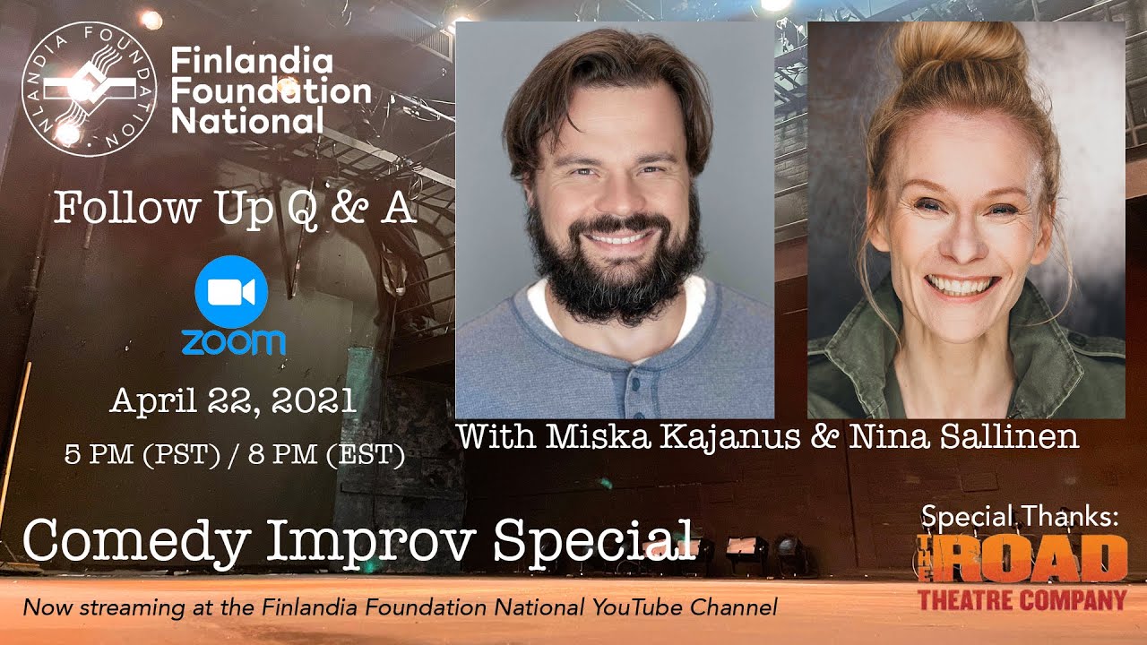 FF Comedy Special Q&A with Miska Kajanus and Niina Sallinen