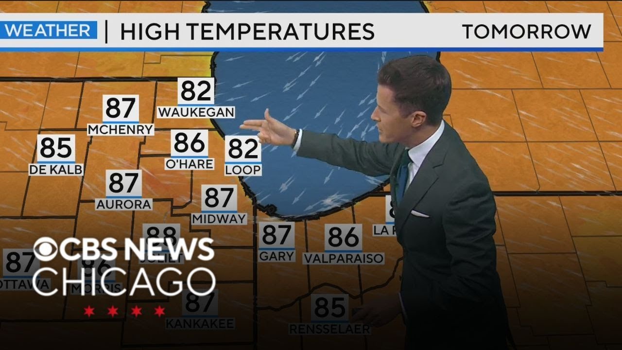 Summertime heat to stick around in Chicago area - YouTube