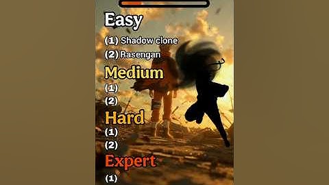 Naruto quiz: Guess the jutsu by shadow | #naruto #shorts
