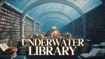 The Underwater Library | a Google Flow Experiment (Veo 3.1 Model)