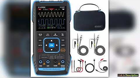 2C53T Handheld Oscilloscope Multimeter 3in1 with DDS Generator 2 Channels 250MSs Sampling Rate 1999