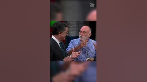 Chef José Andrés en Late Show USA Ibérico Jabugo