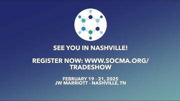 Save the Date for the 2025 SOCMA Show