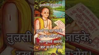 तुलसी पर घर जाइके, दुख न कहिए रोई।Shorts #Tulsidas #HindiMotivation #SpiritualWisdom #ram