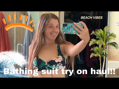 Bathing suit try on haul!!