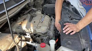 How to change spark plugs on a Honda odyssey