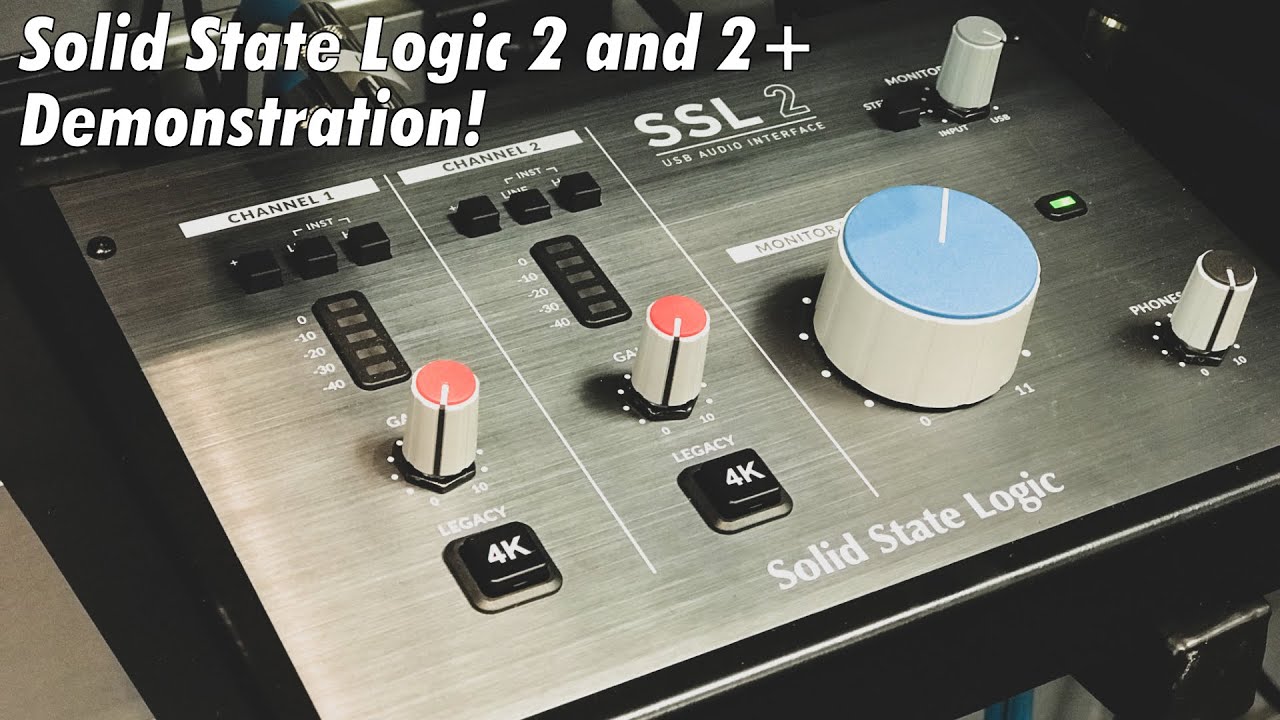 Solid State Logic 2 and 2+ Audio Interface Demo !! (Cantonese Version ...