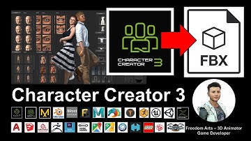 Character Creator 3 to FBX - 3D Modeling Animation & Game Dev Tutorial