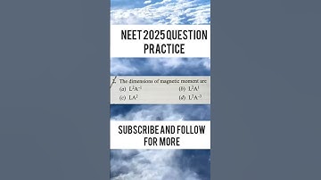 NEET 2025 QUESTION PRACTICE PHYSICS#neet#question#neet2025#physics#neetphysics#neetchemistry#shorts