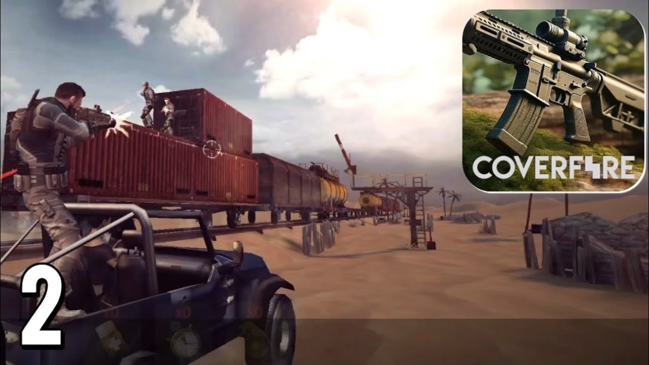 Cover Fire: Fun Shooting games- Gameplay Walkthrough part-2 (iOS,Android)