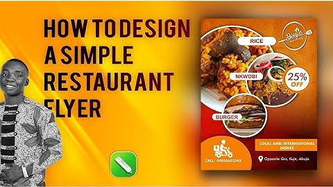 How to Design a Restaurant Flyer in CorelDRAW: A Step-by-Step Tutorial for 2022