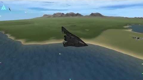 Kerbal Space Program Fighter Jet test : NA - 1K SZX