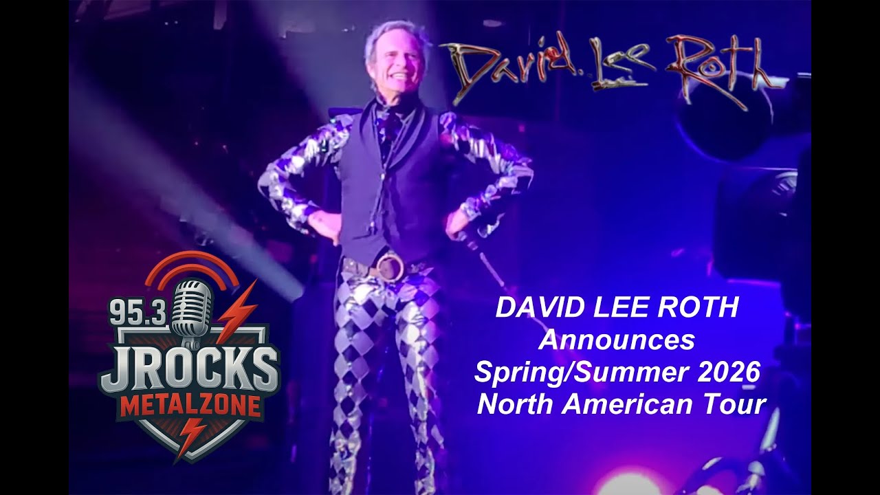 DAVID LEE ROTH Announces Spring Summer 2026 North American Tour - YouTube