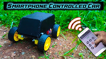 How To Make Smartphone Controlled Car At Home| #BluetoothCar #ArduinoRobot #SmartphoneControlledCar