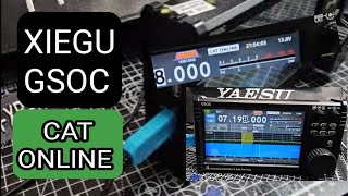 XIEGU GSOC , CAT ONLINE CONNECTION to Xiegu G90