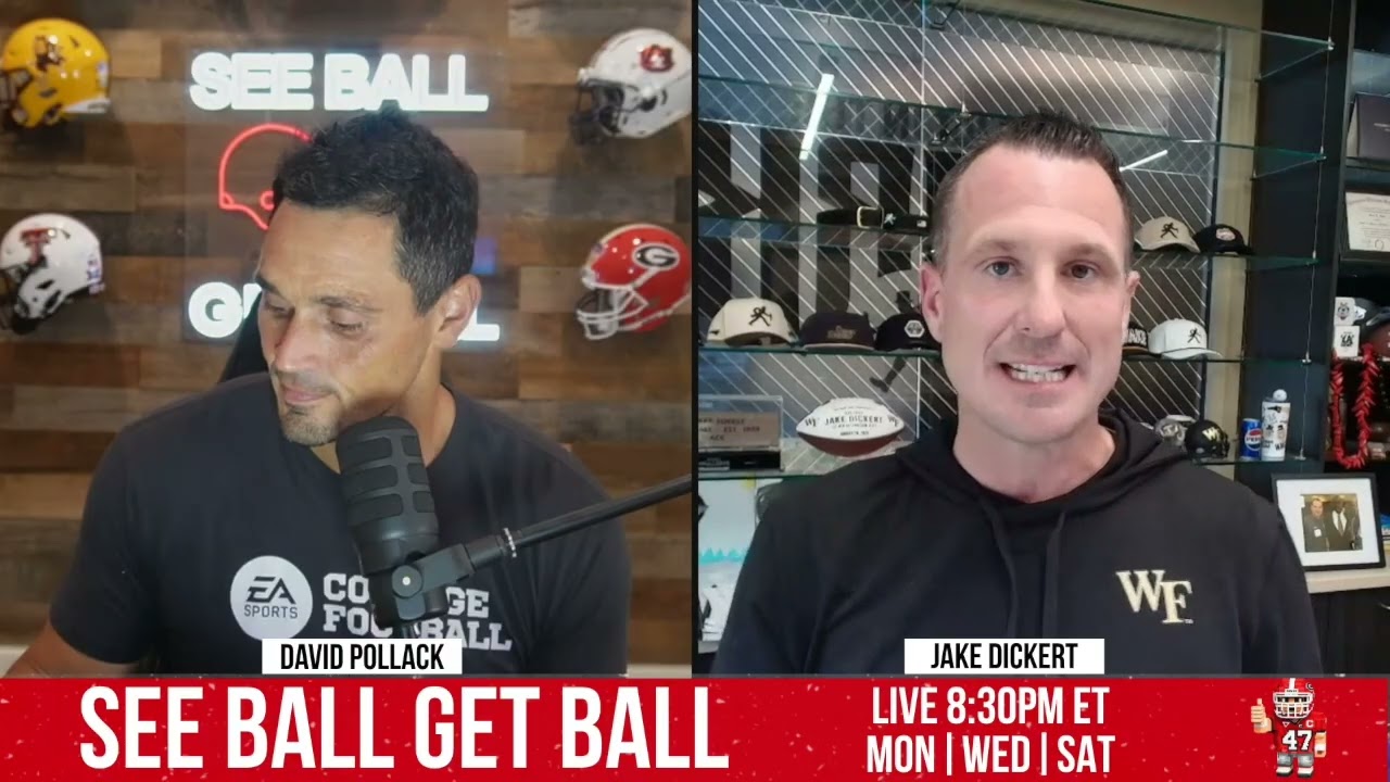 Wake Forest Head Coach Jake Dickert ONE-ON-ONE with David Pollack
