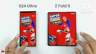 Samsung S24 Ultra vs Samsung Z Fold 5 _ SPEED TEST Comparison