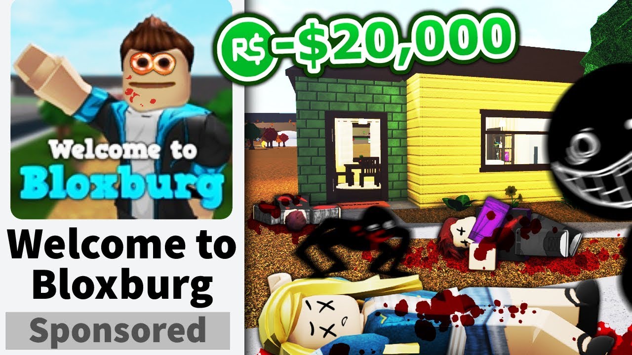 I Advertised My Fake Roblox Game And Made It Creepy Youtube - free robux ad again real or fake youtube