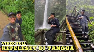 Jatuh di tangga bawa kopi langsung freestyle