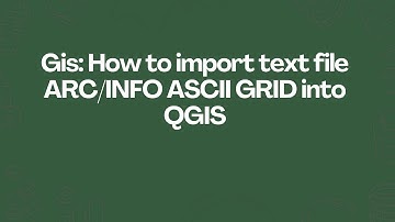 Gis: How to import text file ARC/INFO ASCII GRID into QGIS