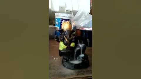 Lord ganesha statue backflow burner resin incense burner gift