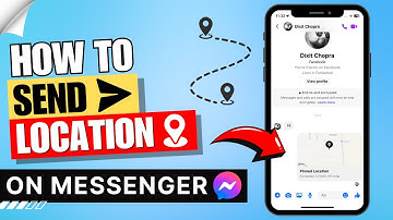 How to Share Location on Messenger in Android, iPhone 2024 ✅ | Send Live Location | Current Location