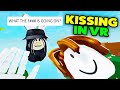 Roblox VR Hands But.. I Decided To Kiss People - Funny Moments