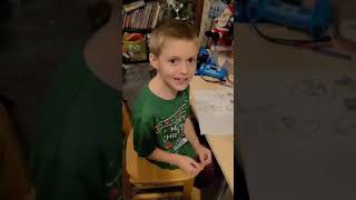 Fritz Scherz' 6-Year-Old Son Sings Rob Maciol Christmas Song - Verona, NY