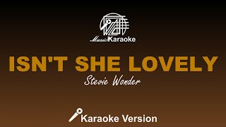 Isn't She Lovely - Stevie Wonder (Karaoke Version)