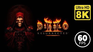 Diablo® II: Resurrected Trailer 8k 60 FPS (Enhanced with Neural Network AI)