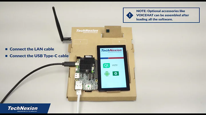 TechNexion PICO-IMX8M unboxing and getting started with evaluation kit