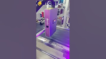 CYCJET ALT500UV High-speed Inkjet Coding Machine for Yellow Straws High-resolution Logo Printing