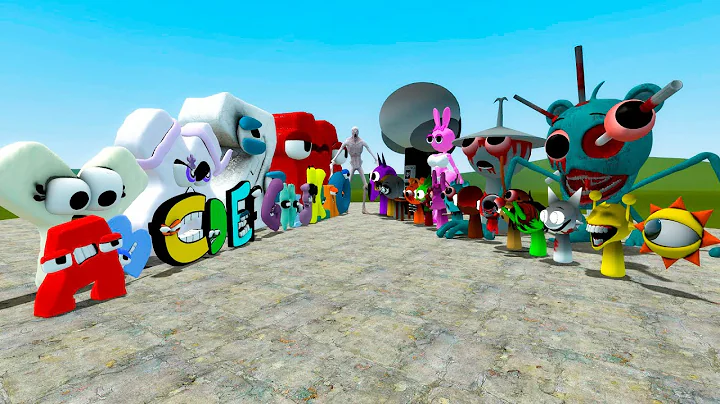 ALL Horror SPRUNKI vs ALL Alpabet LORE A-Z in Garry's Mod!