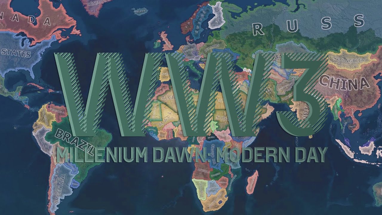 hoi4 timelapse but i raise world tension to start ww3 YouTube