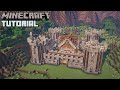 Minecraft - Ultimate Castle Survival Base Tutorial (How to Build)