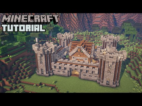 Minecraft-Ultimate Castle Survival Base Tutorial (빌드 방법)