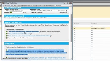 Using Safe Assignment in Blackboard (4-4)