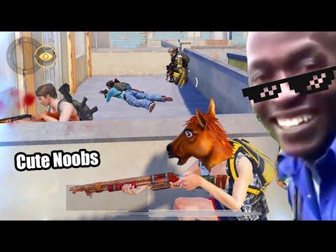 NEW BEST TROLLING CUTE NOOBS😂FUNNY & WTF MOMENTS | pubg mobile bgmi