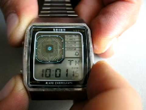 SEIKO G757 VINTAGE DIGITAL WATCH JAMES BOND LCD 70'S IN BOX - YouTube