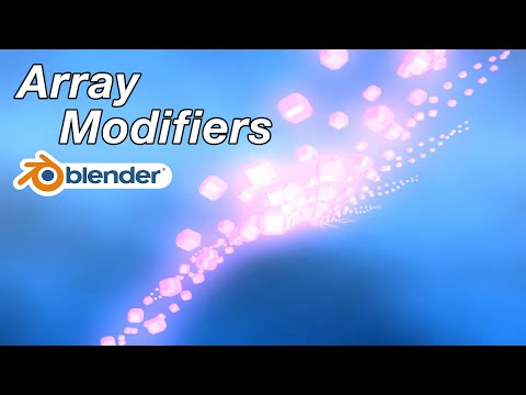 Array Modifiers in Blender