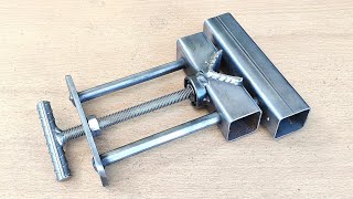Few people know how to make a simple DIY metal drill vise