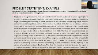 writing a good problem statement