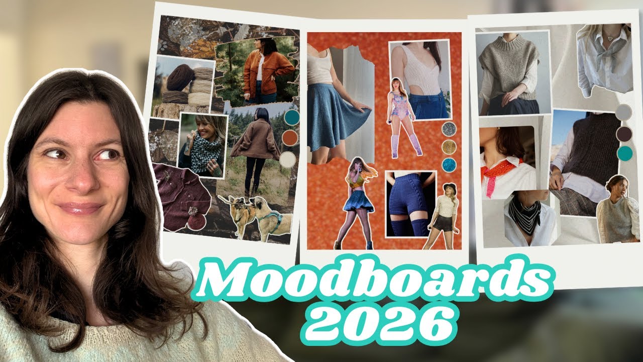 Mes inspirations tricot pour 2026  : patrons, ambiances et couleurs