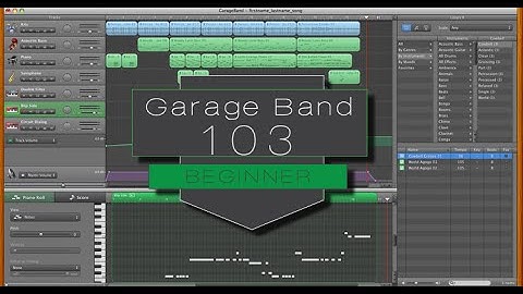 Part 3 Podcasting with Garage Band, how-to produce an intro.