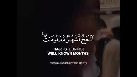 الحج أشهر معلومات .....& للقارئ عبد الرحمن مسعد
