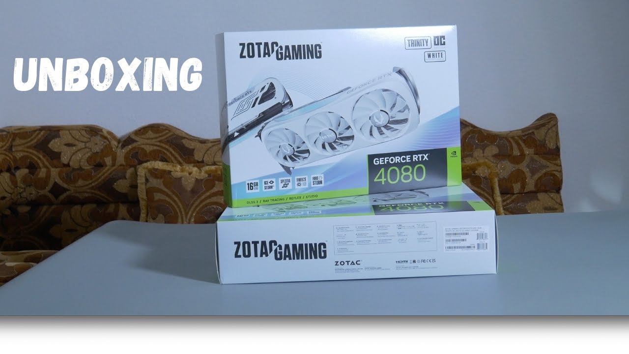 ZOTAC GAMING GeForce RTX 4080 SUPER Trinity OC White Edition 16GB