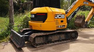 แมคโค JCB51R-1 แกะมาไม่ถึง150ชม. ใหม่มากๆ เร็ว แรง เงียบ ไปชมครับ