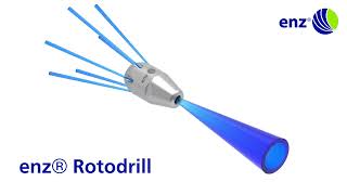enz® Rotodrill  The sewer cleaning nozzle with the rotating front jet