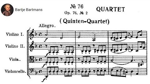 Joseph Haydn - String Quartet Op. 76, No. 2  